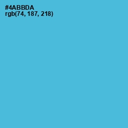 #4ABBDA - Shakespeare Color Image