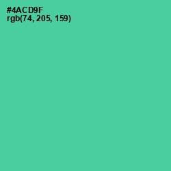 #4ACD9F - De York Color Image