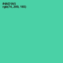 #4AD1A5 - De York Color Image