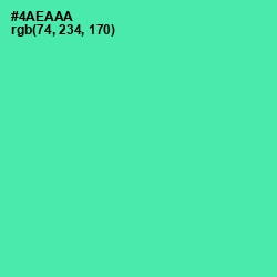 #4AEAAA - De York Color Image