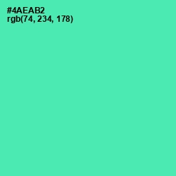 #4AEAB2 - De York Color Image