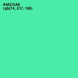 #4AEDA8 - De York Color Image