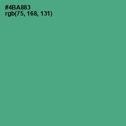 #4BA883 - Breaker Bay Color Image