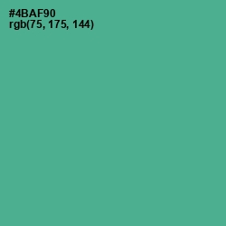 #4BAF90 - Breaker Bay Color Image