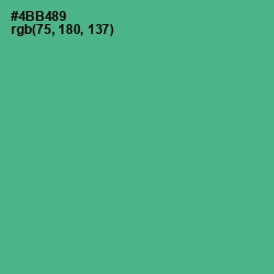 #4BB489 - Breaker Bay Color Image