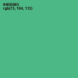 #4BB885 - Breaker Bay Color Image