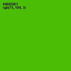 #4BBD03 - Christi Color Image