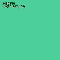 #4BCF96 - De York Color Image