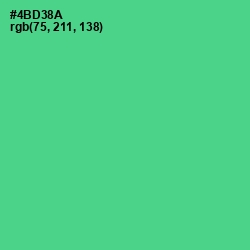 #4BD38A - De York Color Image