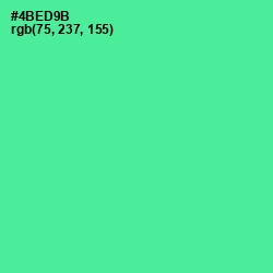 #4BED9B - De York Color Image
