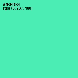 #4BEDB4 - De York Color Image