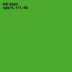 #4CAB2E - Apple Color Image