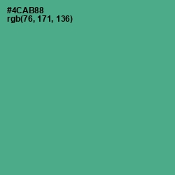 #4CAB88 - Breaker Bay Color Image