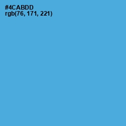 #4CABDD - Shakespeare Color Image