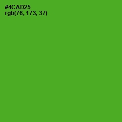 #4CAD25 - Apple Color Image