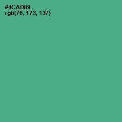 #4CAD89 - Breaker Bay Color Image