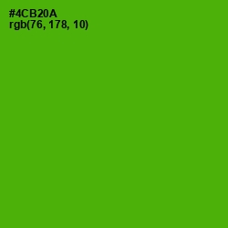 #4CB20A - Christi Color Image