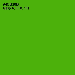 #4CB20B - Christi Color Image