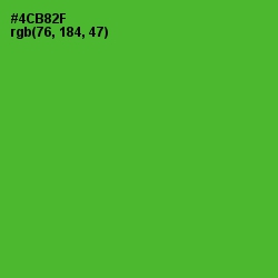 #4CB82F - Apple Color Image