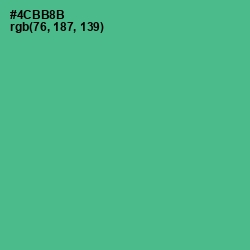 #4CBB8B - Breaker Bay Color Image