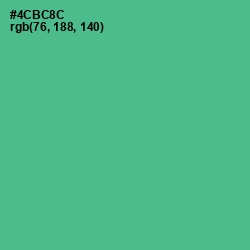 #4CBC8C - Breaker Bay Color Image