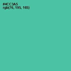 #4CC3A5 - De York Color Image