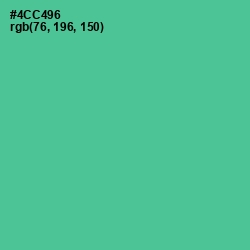 #4CC496 - De York Color Image