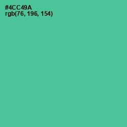 #4CC49A - De York Color Image