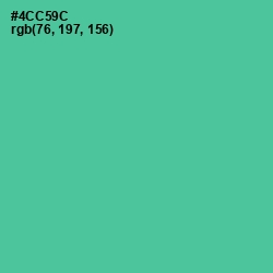 #4CC59C - De York Color Image