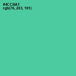 #4CCBA1 - De York Color Image