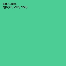 #4CCD96 - De York Color Image