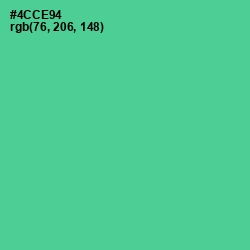#4CCE94 - De York Color Image