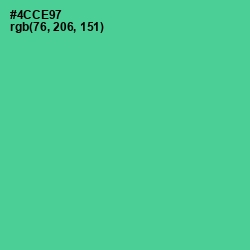 #4CCE97 - De York Color Image