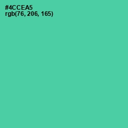 #4CCEA5 - De York Color Image