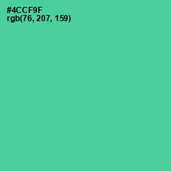 #4CCF9F - De York Color Image