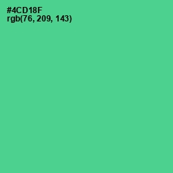 #4CD18F - De York Color Image