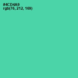 #4CD4A9 - De York Color Image