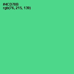 #4CD78B - De York Color Image