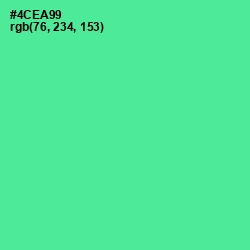 #4CEA99 - De York Color Image