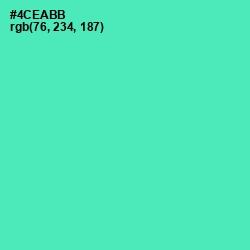 #4CEABB - De York Color Image