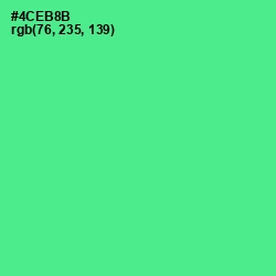 #4CEB8B - De York Color Image