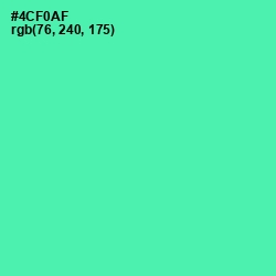 #4CF0AF - De York Color Image