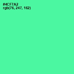 #4CF7A2 - De York Color Image