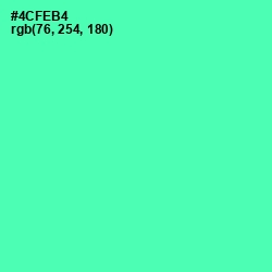 #4CFEB4 - De York Color Image