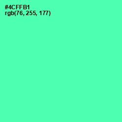 #4CFFB1 - De York Color Image