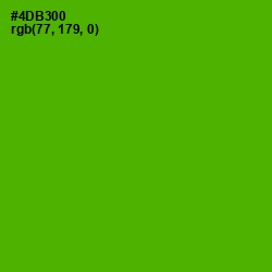 #4DB300 - Christi Color Image