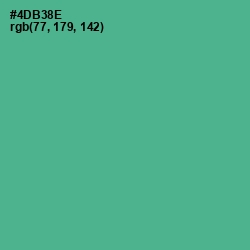 #4DB38E - Breaker Bay Color Image