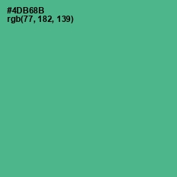 #4DB68B - Breaker Bay Color Image
