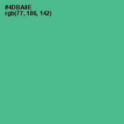 #4DBA8E - Breaker Bay Color Image