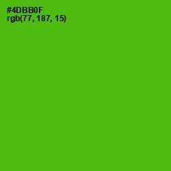 #4DBB0F - Christi Color Image